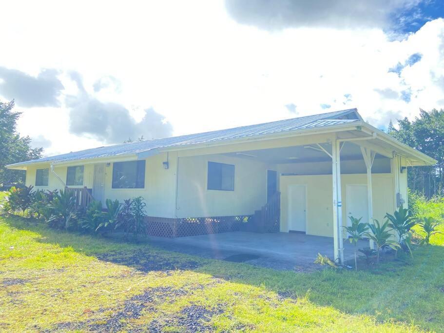 Peaceful, Private Master Bedroom With Own Bath Near Hilo, With Ac! Keaau Esterno foto